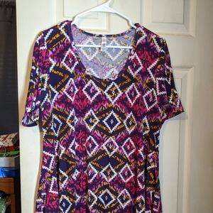 Multi color lularoe XL tunic